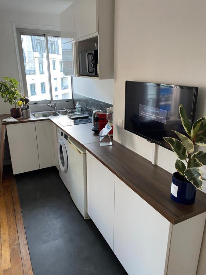 Appartement Buttes Chaumont Paris Exterior photo